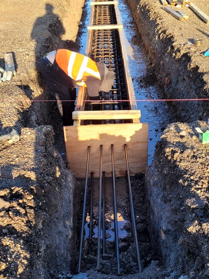 Rebar installation